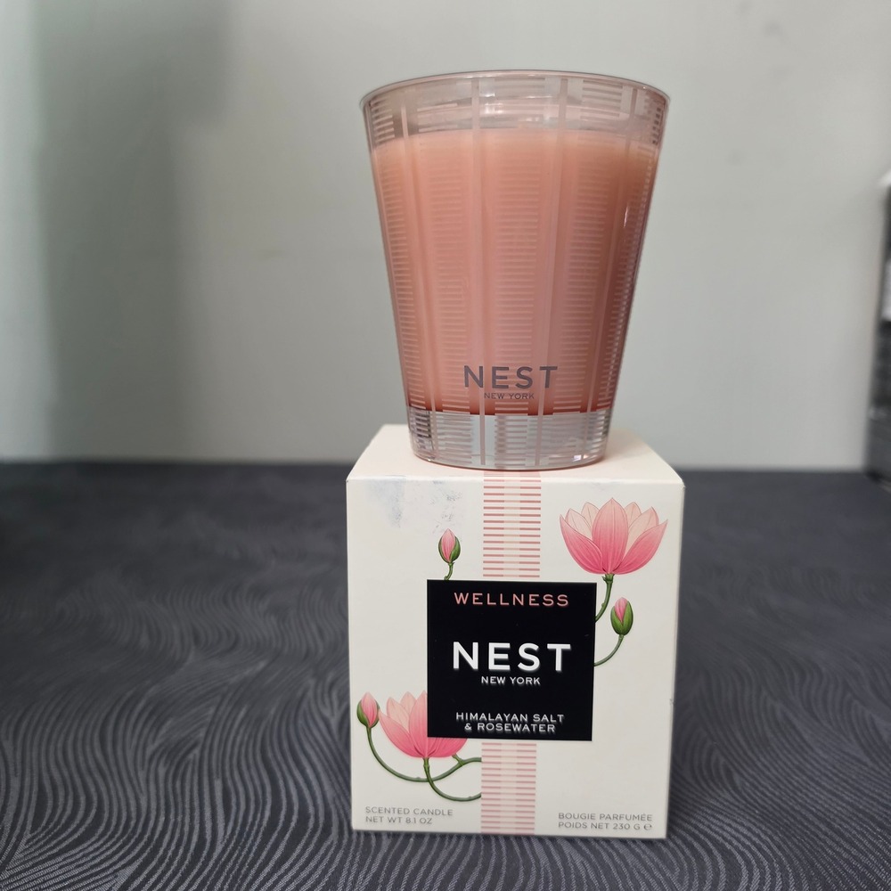 NEST Scented Candle Unisex 8.1 oz Pink Himalayan Salt & Rosewater Wellness